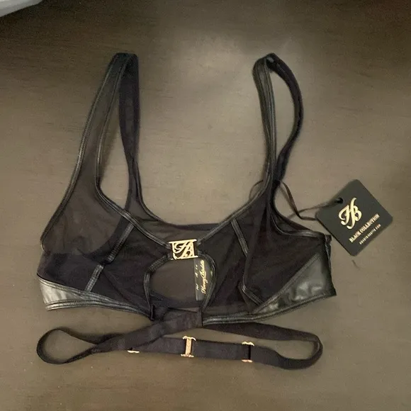 Honey Birdette Emily Nero Bralette