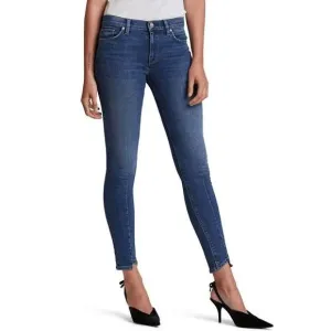 Hudson Nico Super Skinny Jeans Size 25 Blue Mid-Rise Stretch Denim Classic Fit