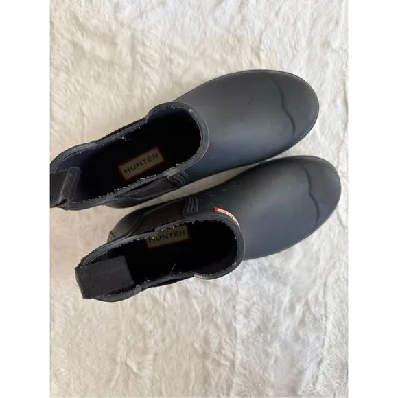 Hunter Big Kids Original Chelsea Boots Size 5