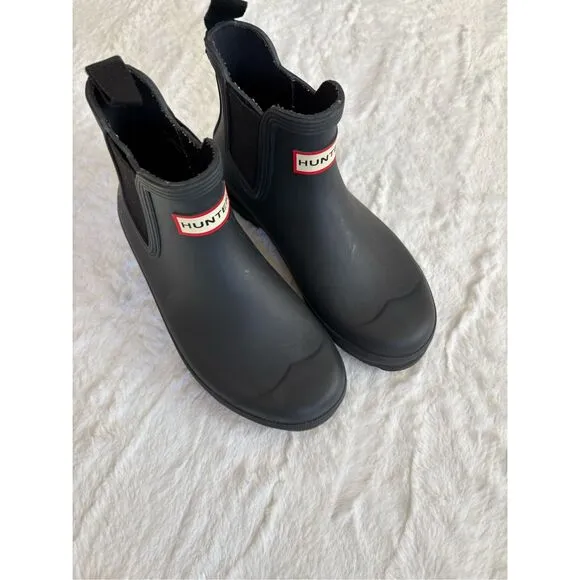 Hunter Big Kids Original Chelsea Boots Size 5