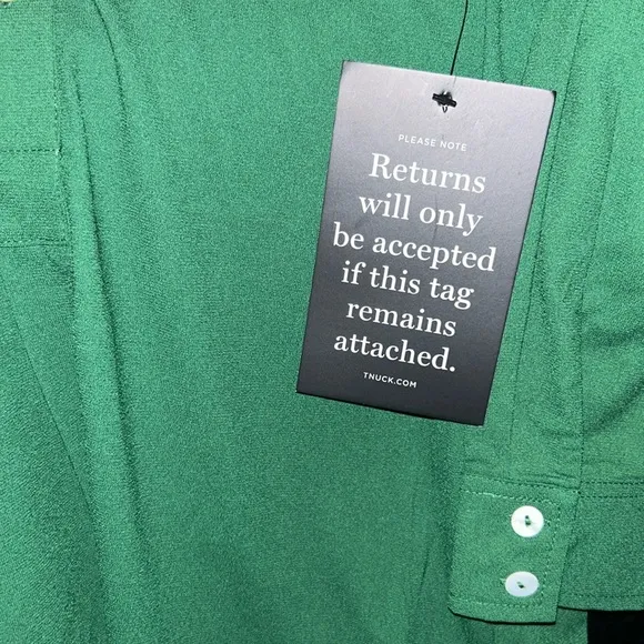 Hunter Green Crepe Callahan Shirt DressTUCKERNUCK