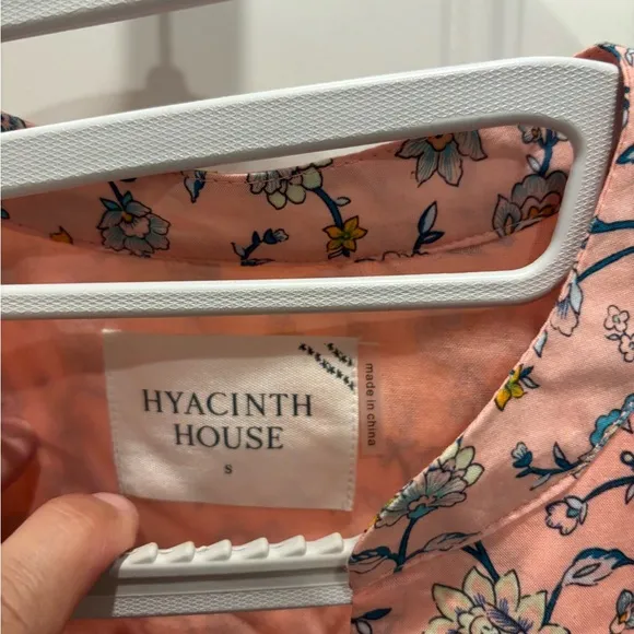 HYACINTH HOUSE Light Pink Floral Lucille Maxi Dress
