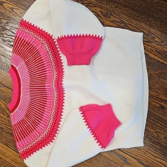 Hyacinth House Tuckernuck Rouge Color Block Sweater
