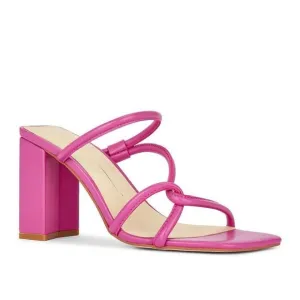 Intentionally Blank x Revolve Wick Sandals in Flamingo 6 Womens High Heels