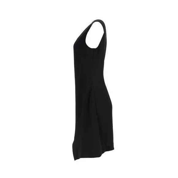 Iris &amp; Ink Sleeveless Sheath Dress in Black Polyester
