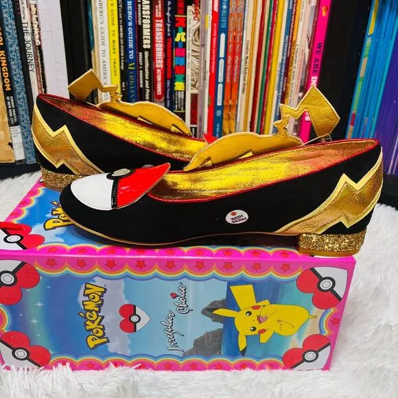Irregular Choice Pikachu Dreams Ballet Flats Size 9