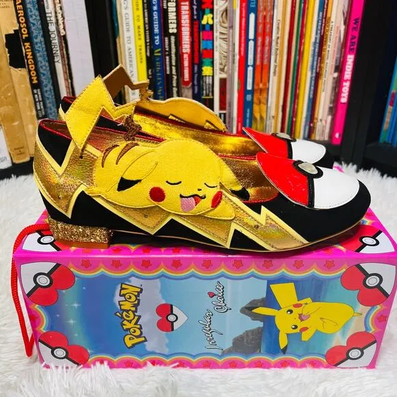 Irregular Choice Pikachu Dreams Ballet Flats Size 9