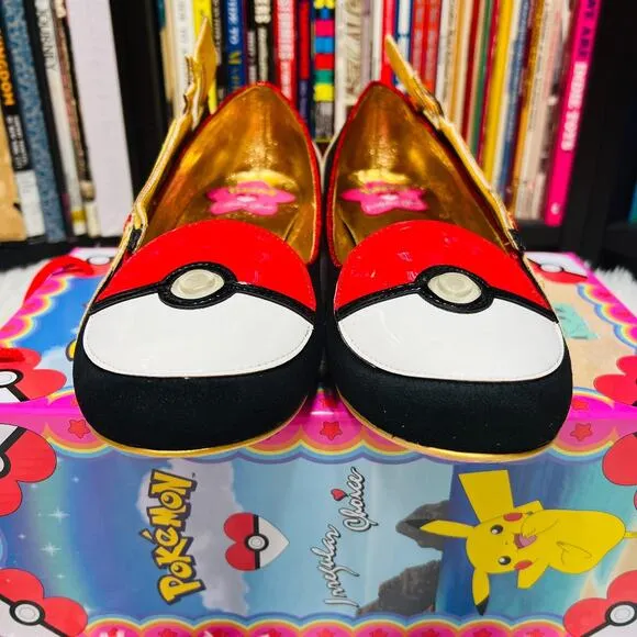 Irregular Choice Pikachu Dreams Ballet Flats Size 9
