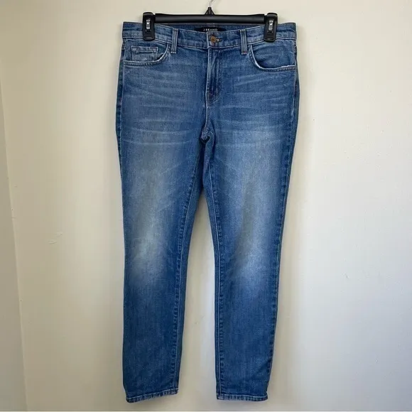 J Brand 9057 Cropped‎ Ellis Straight Jeans Rival