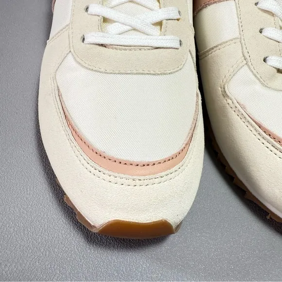 J. Crew Colorblock Clayivory Casual Sneakers 9.5 NWOB