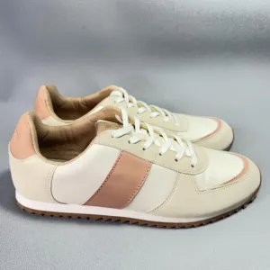 J. Crew Colorblock Clayivory Casual Sneakers 9.5 NWOB