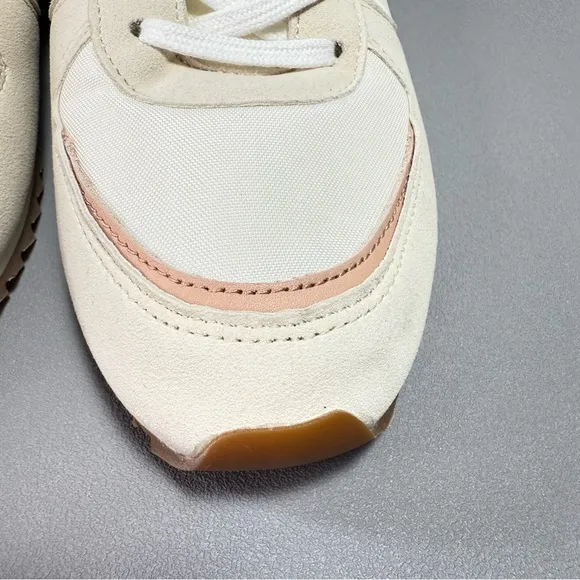 J. Crew Colorblock Clayivory Casual Sneakers 9.5 NWOB