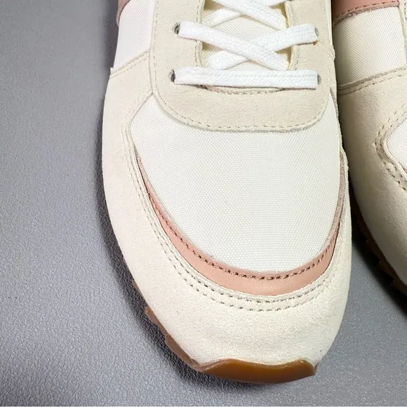 J. Crew Colorblock Clayivory Casual Sneakers 9.5 NWOB