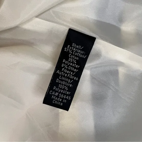 J Crew Cotton Blend Gold Metallic Denim Stripe Party Dress with Pockets