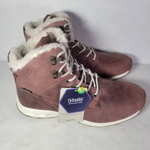 Jack Wolfskin Women Queenstown City Waterproof Leather Hiking Boots Size 7.5