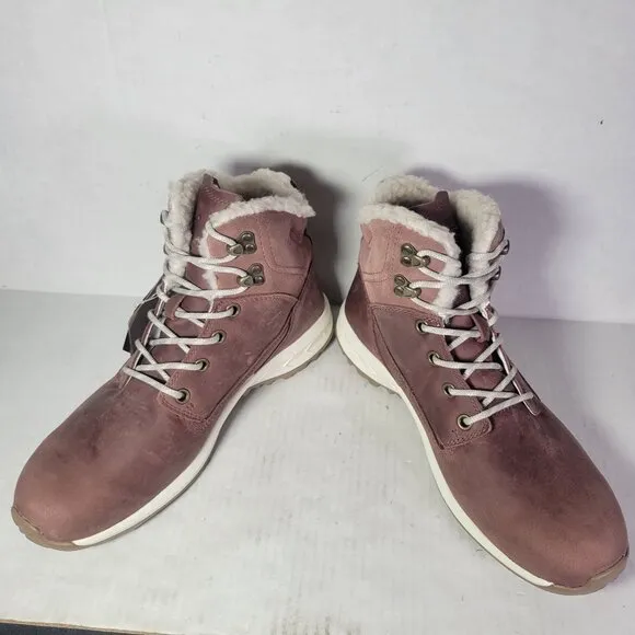 Jack Wolfskin Women Queenstown City Waterproof Leather Hiking Boots Size 7.5