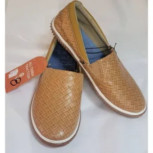 Jambu Women's 8 Petra Garden Ready Rain Shoe Waterproof Flats Tan New with Tags
