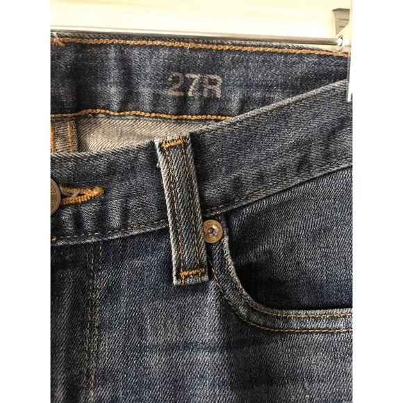 J.Crew Matchstick straight leg jeans size 27
