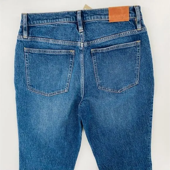 J.Crew 10&quot; Demi-Boot Crop Jean In Stone  Street Wash Size 30