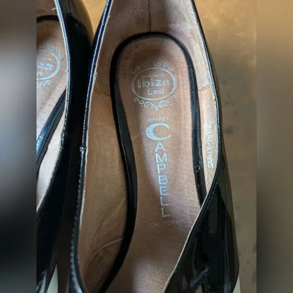 Jeffrey Campbell Deposit Mary Jane cut out Flats 9.5