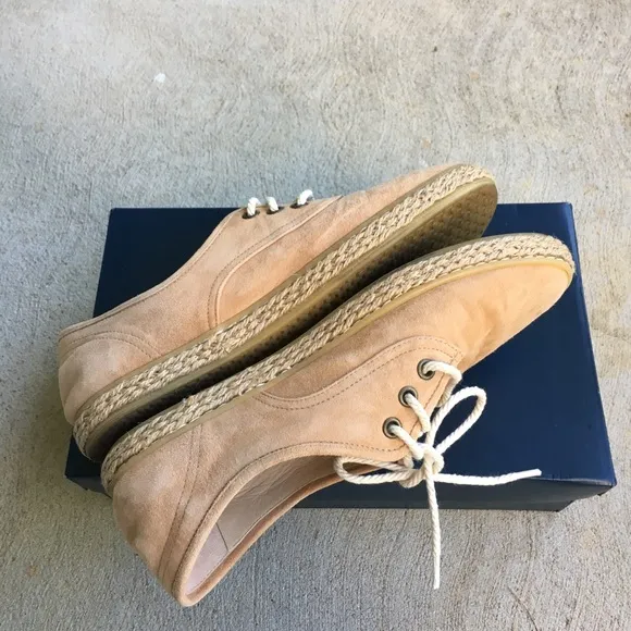 Jenni Kayne Suede Marina Espadrille Sneakers