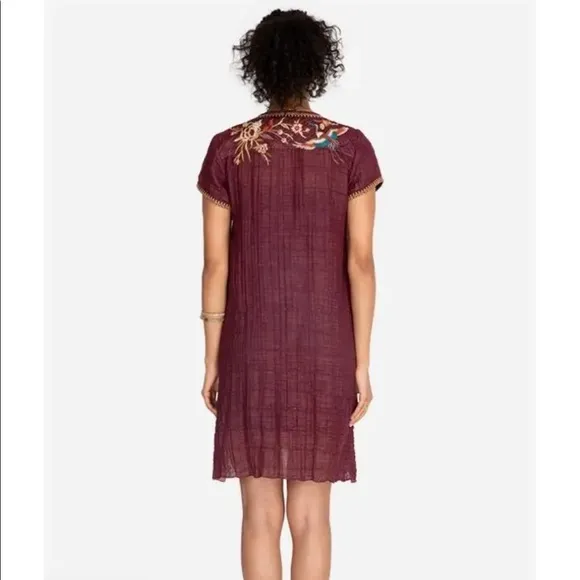 Johnny Was Varlese Drape Tunic Dress. Small.