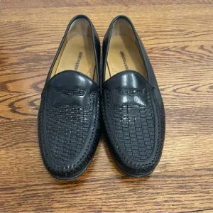Johnston &amp; Murphy Men's Black Loafer Dress Shoe Size 10M