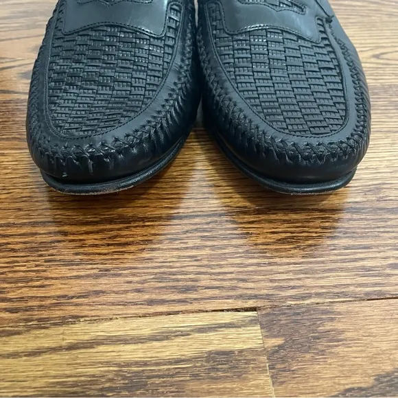 Johnston &amp; Murphy Men's Black Loafer Dress Shoe Size 10M