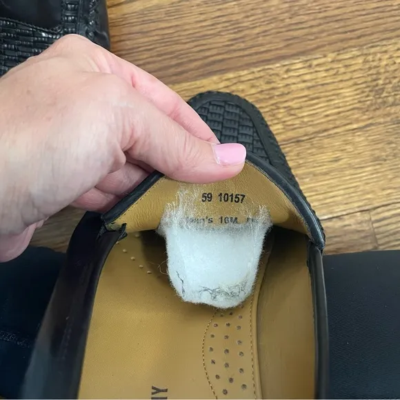 Johnston &amp; Murphy Men's Black Loafer Dress Shoe Size 10M