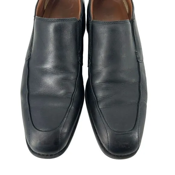 Johnston Murphy XC4 Stanton Moc Venetian Waterproof Loafers Black Leather 11.5 M