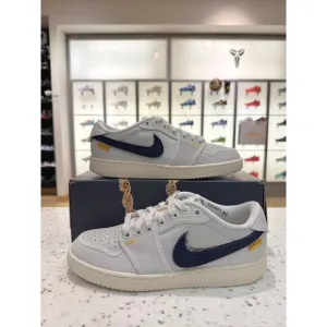 Jordan 1 Retro AJKO Low SP Union Sail Leather Muslin Neutral Grey DZ4864 100