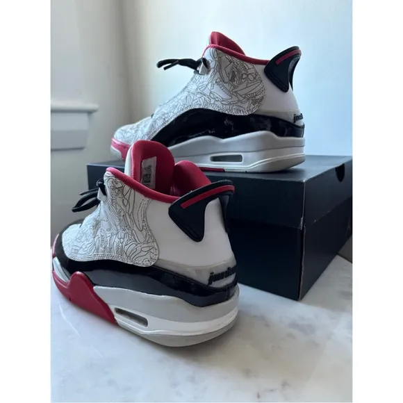 Jordan Dub Zero Varsity Red Sneakers