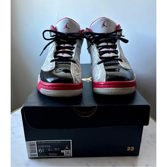 Jordan Dub Zero Varsity Red Sneakers
