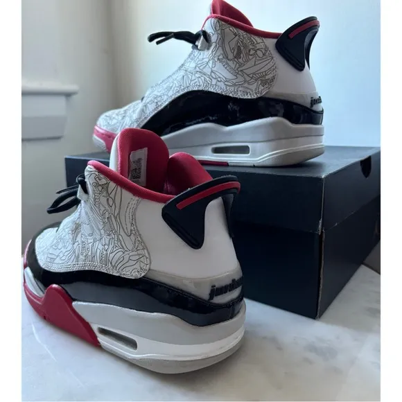 Jordan Dub Zero Varsity Red Sneakers