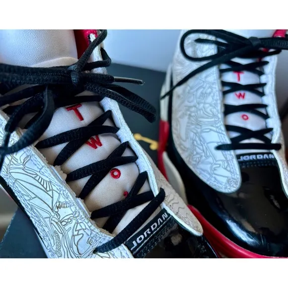Jordan Dub Zero Varsity Red Sneakers