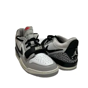 JORDAN legacy 312 low tech grey fire red black men’s Sneakers Size 11.5 GUC