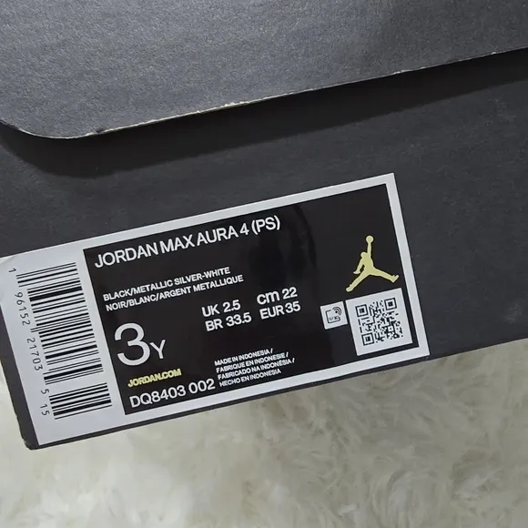 Jordan max aura 4 (ps) sneakers