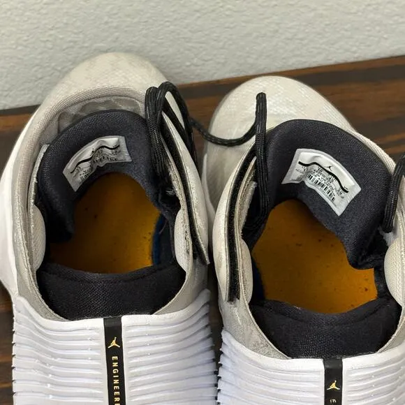 Jordan Why Not Zer0.1 Size 11 Tech Grey Black White Orange Melon Tint Sneakers