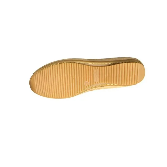 Josef Seibel Pippa 31 Cream (buff) Ballet Flats Size 6/37 W/ Air Padded Insole