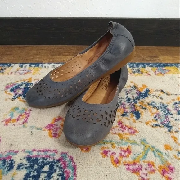 𝅺JOSEF SEIBEL Pippa leather flats Womens size 36