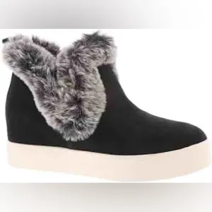 J/Slides Women's Sean Waterproof Suede Booties