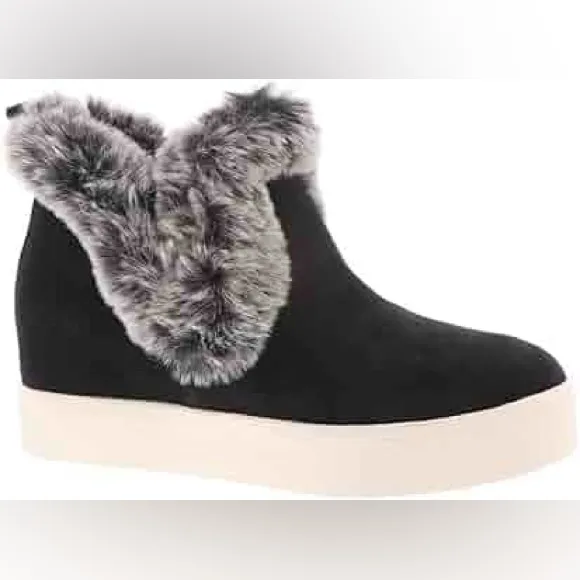 J/Slides Women's Sean Waterproof Suede Booties