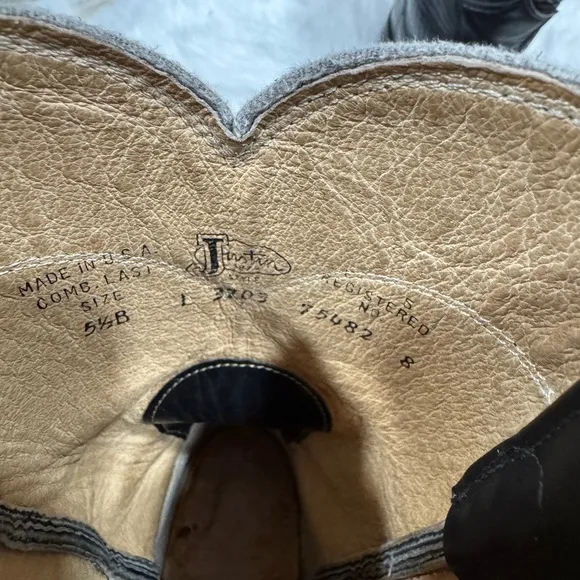 JUSTIN CLASSIC ROPER WESTERN BOOTS - ROUND TOE