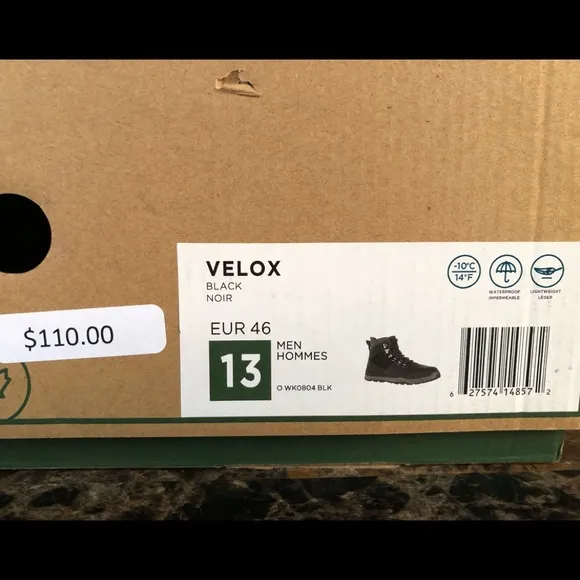 Kamik Men's Velox Waterproof Winter Boots