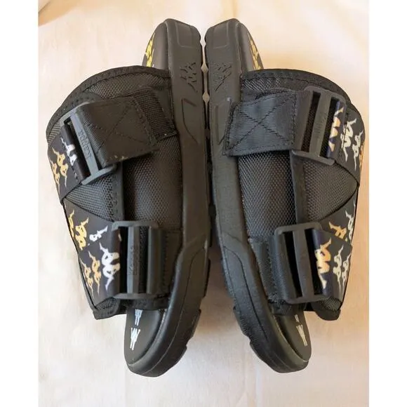 Kappa 222 Banda Aster 4 Black-white-yellow Bodies Size Women's 9 Mens 7 NEW