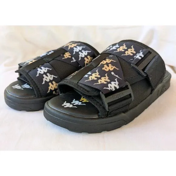 Kappa 222 Banda Aster 4 Black-white-yellow Bodies Size Women's 9 Mens 7 NEW