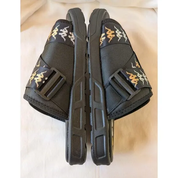 Kappa 222 Banda Aster 4 Black-white-yellow Bodies Size Women's 9 Mens 7 NEW