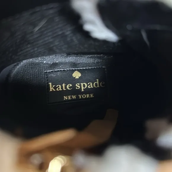 Kate Spade Brown Raegan Faux Shearling Lined Boots NWT