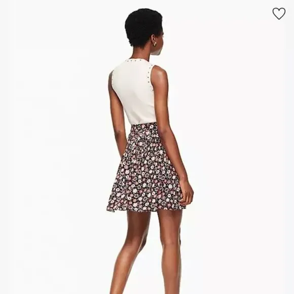 Kate Spade Mini Casa Floral Skirt Sz 12