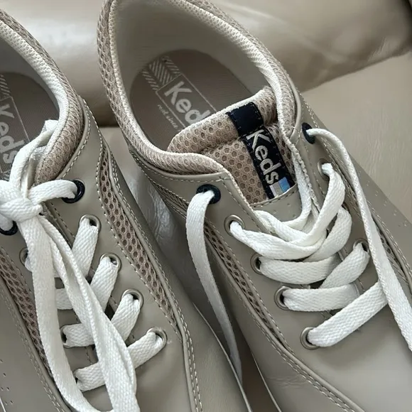 Keds Spirit Faux Leather Lace Up Sneakers